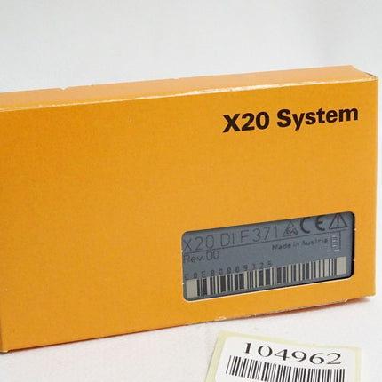 B&R X20DIF371 X20 DI F371 Rev.D0 16 digitale Eingänge / Neu OVP - Maranos.de