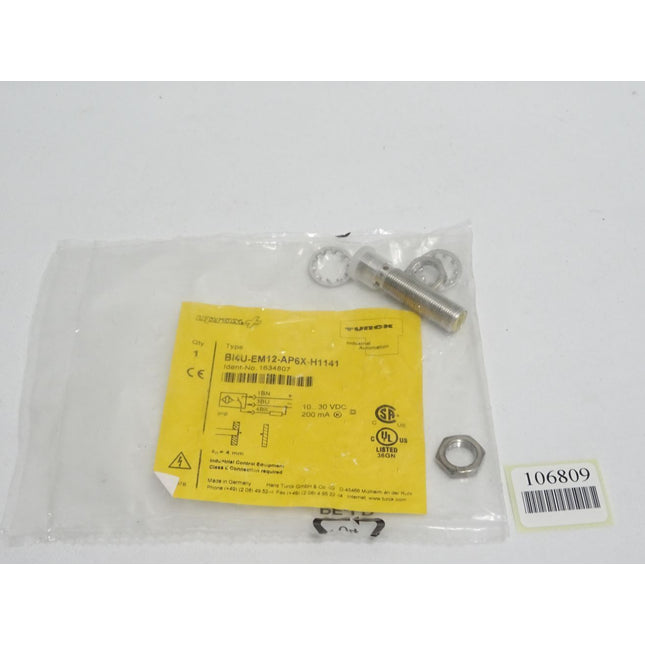 Turck Bi4U-EM12-AP6X-H1141 Induktiver Sensor / Neu OVP - Maranos.de