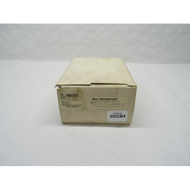 Ifm Electronic N600 Umschaltung Verstärker - NEU OVP - Maranos.de