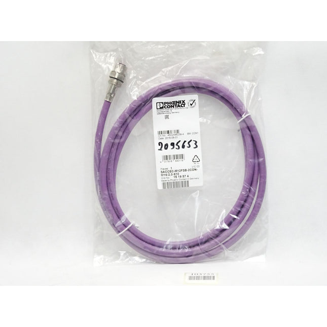 Phoenix Contact Gerätesteckverbinder Vorderwand 1519574 SACCEC-M12FSB-2CON-M16/2,0-910 / Neu OVP - Maranos.de