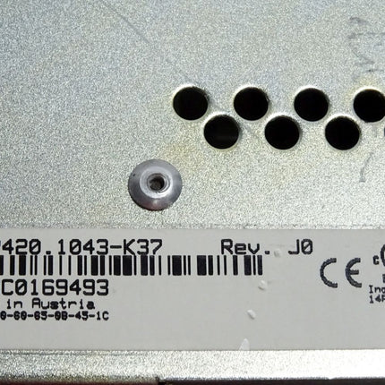 B&R Power Panel PP420 10,4" 4PP420.1043-K37 Rev. J0 - Maranos.de
