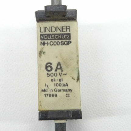 Lindner NH-C00SGP 6A Sicherungseinsatz 500V - Maranos.de