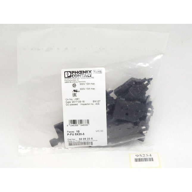 Phoenix Contact P-FU5X20-5 3209235 / Inhalt : 10 Stück / Neu OVP - Maranos.de