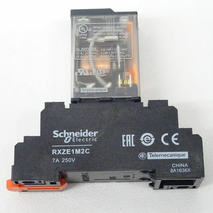 Schneider Electric Telemecanique RXZE1M2C + RXM2AB2BD Relais - Maranos.de