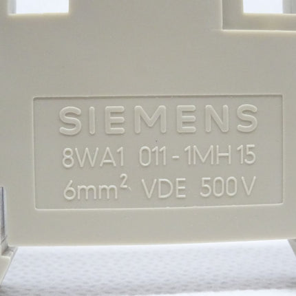 Siemens 8WA1011-1MH15 Messtrennklemme Isolation Test Terminal 8WA1 011-1MH15 NEU - Maranos.de