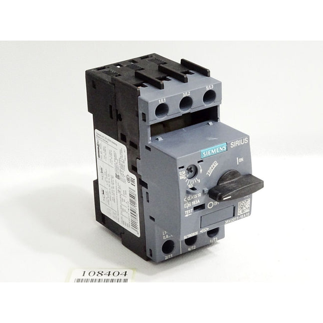 Siemens Leistungsschalter 3RV2011-1KA10 / Unbenutzt - Maranos.de
