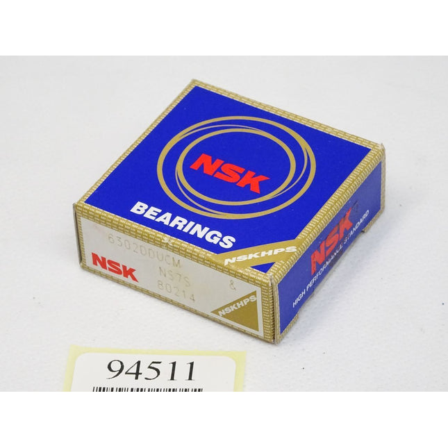 NSK Bearings Rillenkugellager 6302DDUCM 6302-DDU-CM / Neu OVP - Maranos.de
