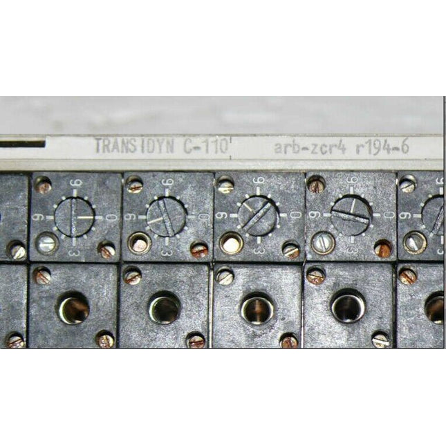 SIEMENS TRANSIDYN C-110 Stromregler arb-zcr4 r194-6 - Maranos.de