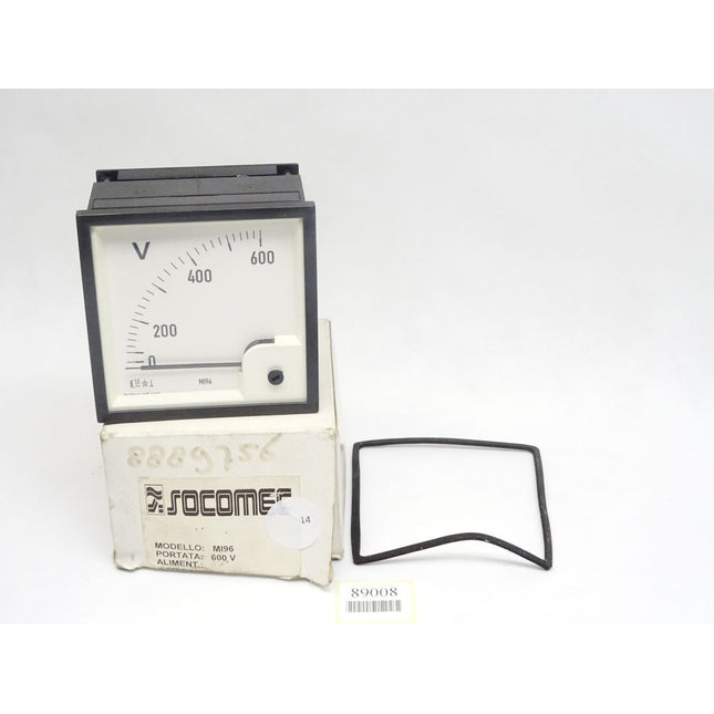Socomec Voltmeter MI96 600V / Neu OVP - Maranos.de