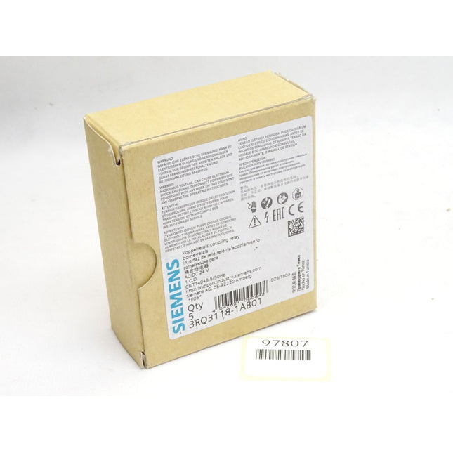 Siemens Ausgangskoppler 3RQ3118-1AB01 / Inhalt : 2 Stück / Neu OVP - Maranos.de