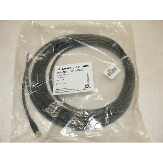 NEU-OVP Leuze K-D M8A-4P-5m-PVC Kabel 30V 4A 50104526 - Maranos.de