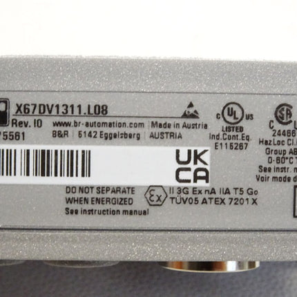 B&R X67DV1311.L08 Ansteuerung von Ventilinseln in Multipoltechnik / Neu OVP - Maranos.de