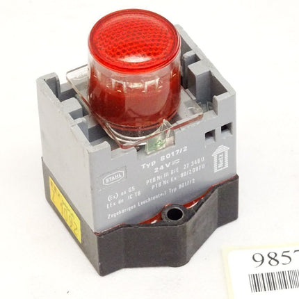 Stahl 8017/2 Leuchtmelder rot - Maranos.de