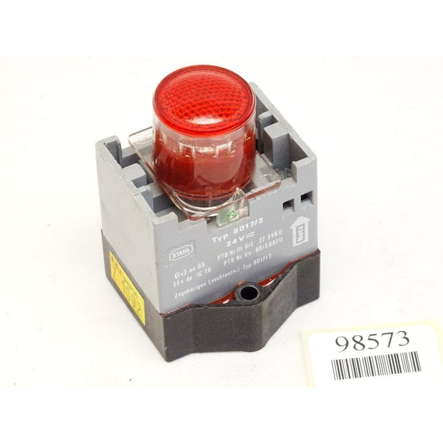 Stahl 8017/2 Leuchtmelder rot - Maranos.de