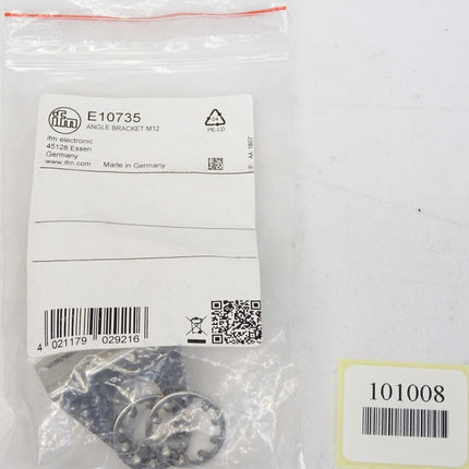 Ifm electronic Befestigungswinkel ANGLE BRACKET M12 E10735 / Neu OVP - Maranos.de