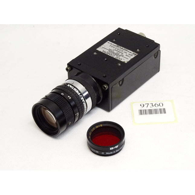Teli CCD Camera CS8320C BV6400A7 + B+W 27E0918x + Cosmicar/pentax  TV Lens 25mm 1:1.4 - Maranos.de