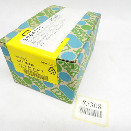 Phoenix Contact 3121012 / GTF 76/230 / Inhalt:3 Stück / Neu OVP versiegelt - Maranos.de