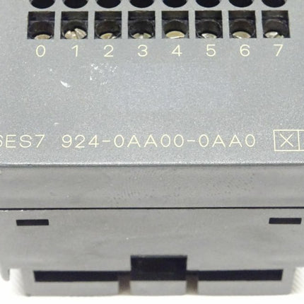 Siemens 6ES7924-0AA00-0AA0 Terminal Block 6ES7 924-0AA00-0AA0 E:02 - Maranos.de