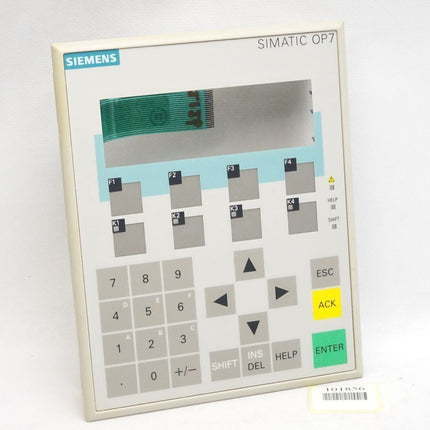 Siemens Front OP7-PP OP7-DP OP7-DP12 A5E00076354 750104002 6AV3607-1JC leichte Kratzer - Maranos.de