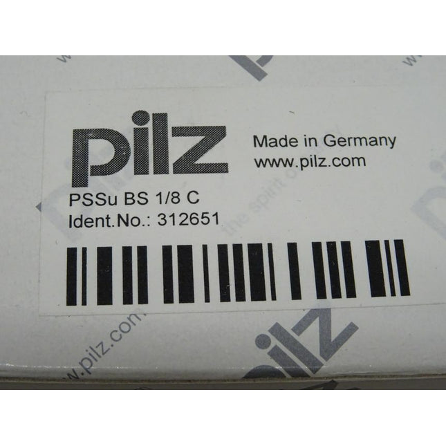 Pilz 312651 PSSu BS 1/8 C NEU/OVP - Maranos.de