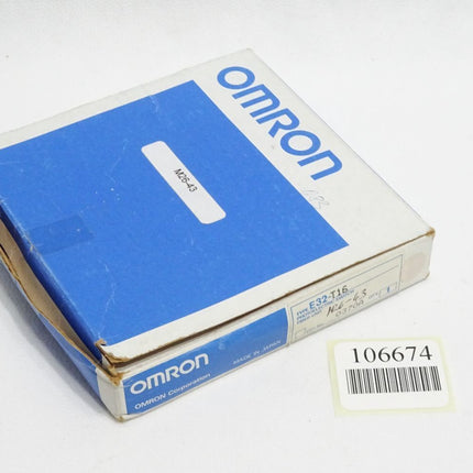 Omron E32-T16 Photoelectric Sensor / Neu OVP - Maranos.de