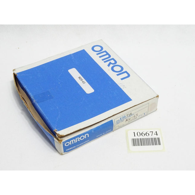 Omron E32-T16 Photoelectric Sensor / Neu OVP - Maranos.de