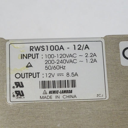 Nemic-Lambda RWS100A-12 / A AC/DC Netzgerät - Maranos.de