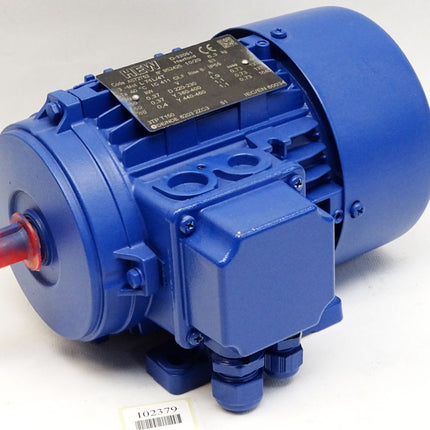HEW Elektromotor L 71L/4T L71L/4T 0.37kW rp 1370 A572752 / Neu - Maranos.de