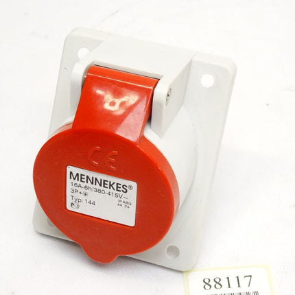 Mennekes Anbaudose 16A-6h/380-415V~ 3P+ Typ. 144 - Maranos.de