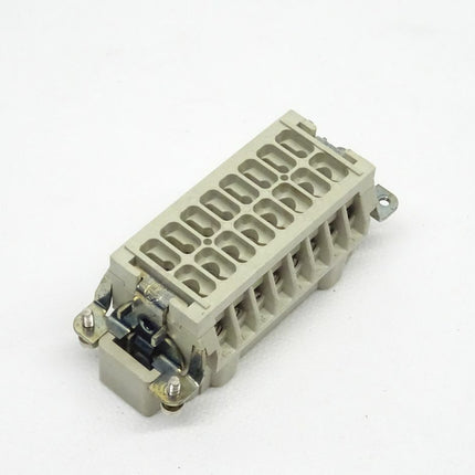 Harting HAN-R16M Buchseneinsatz Schraubanschluss 16-polig - Maranos.de