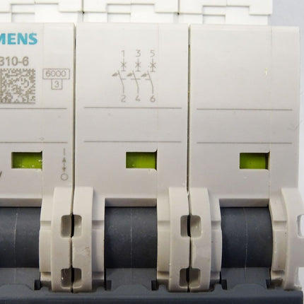 Siemens 5SY6310-6 MCB B10 Leitungsschutzschalter 400V 6kA - Maranos.de