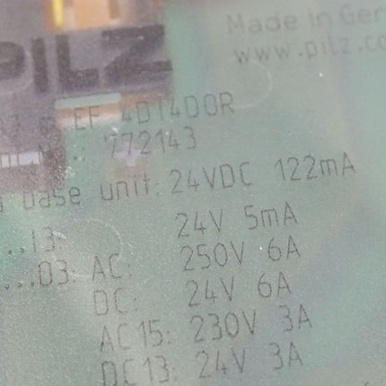 Pilz 772143 PNOZ m EF 4DI4DOR Erweiterungsmodul / Neu OVP versiegelt - Maranos.de