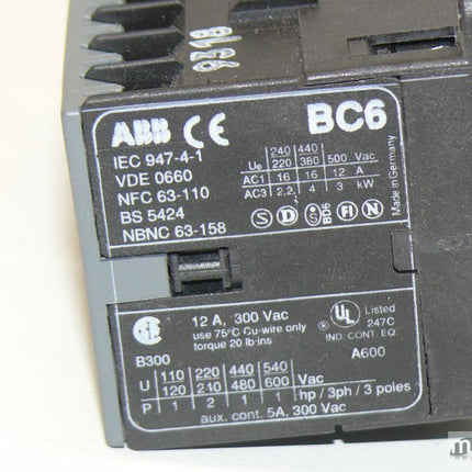 ABB VBC6A-30-01 / VBC 6A-30-01 - Maranos.de