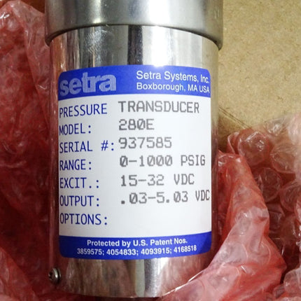 Setra 280E 280101-06 Pressure Transducer / Neu OVP - Maranos.de