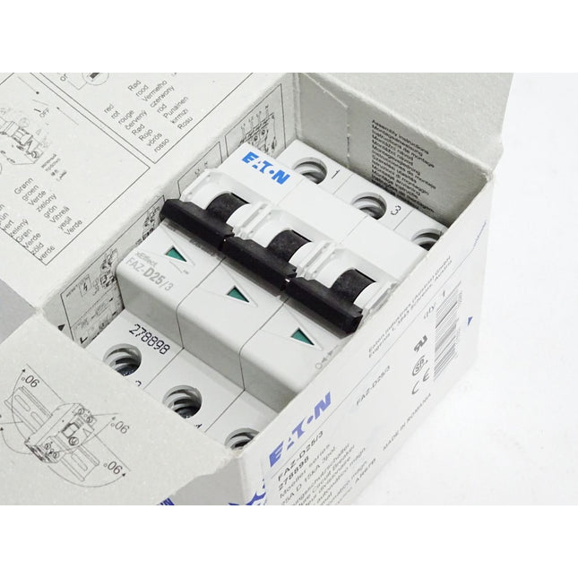 Eaton Leitungsschutzschalter FAZ-D25/3 278898 / Neu OVP - Maranos.de