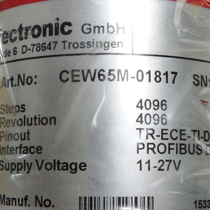 TR Electronic Drehgeber CEV65M CEV65M-01817 / Neu OVP - Maranos.de