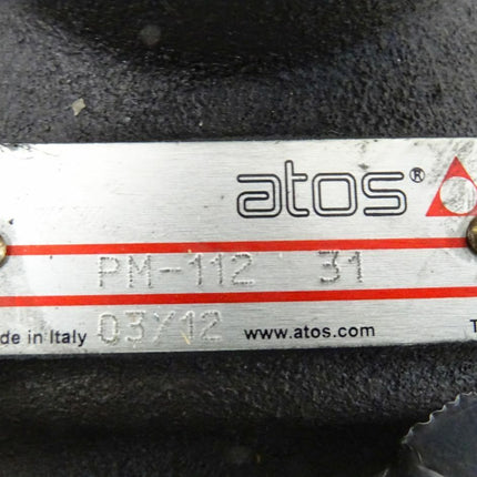 Atos PM-112 Handpumpe PM 112 / PM112 doppel Effekt 250 bar Pmax NEU - Maranos.de