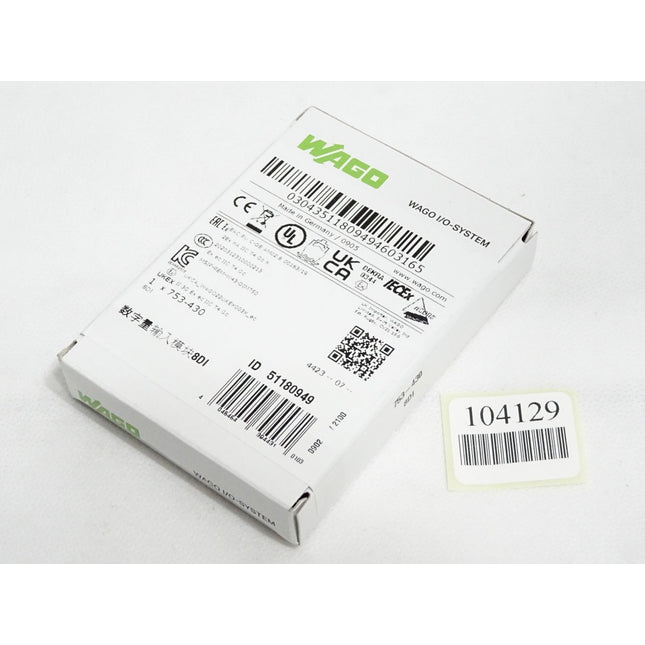 Wago 753-430 8-Kanal-Digitaleingang / Neu OVP versiegelt - Maranos.de