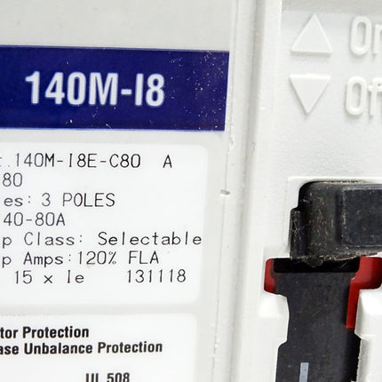 Allen-Bradley Leistungsschalter 140M-I8E-C80 / Neu OVP - Maranos.de