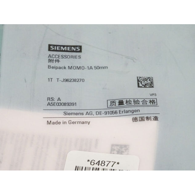 Siemens A5E03089391 Beipack M0M0-1A 50mm neu-versiegelt - Maranos.de