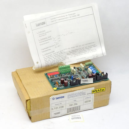 Lenze 7061D3a / 9.7131.0198 / 325183 / Neu OVP - Maranos.de