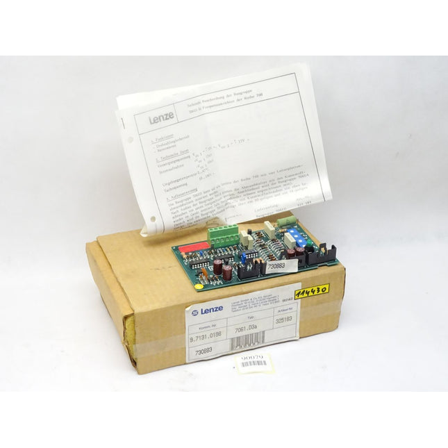 Lenze 7061D3a / 9.7131.0198 / 325183 / Neu OVP - Maranos.de