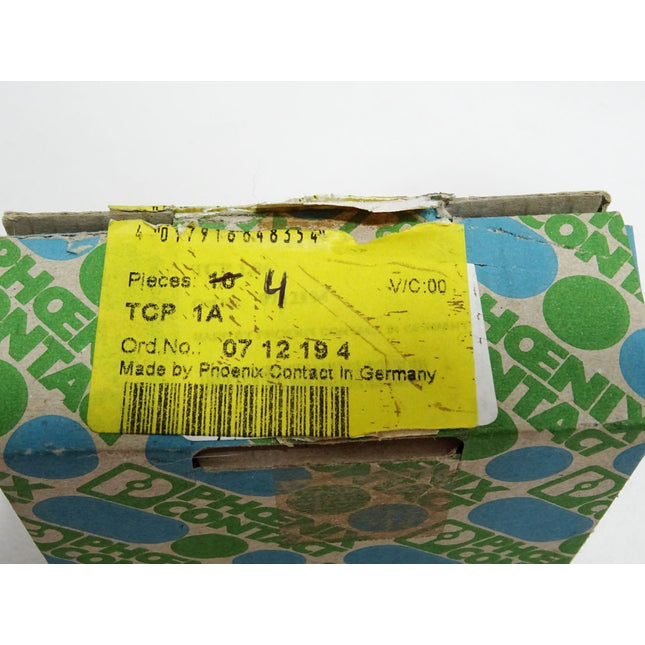 Phoenix Contact 0712194 TCP 1A Thermischer Geräteschutzschalter / Inhalt:4 Stück / Neu OVP - Maranos.de