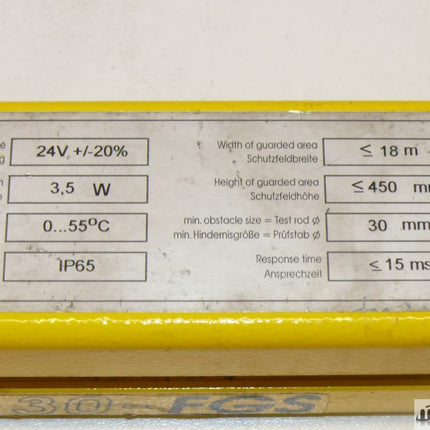 Sick FGSS450-21 Sender Lichtvorhang 1012602 Lichtschranke - Maranos.de