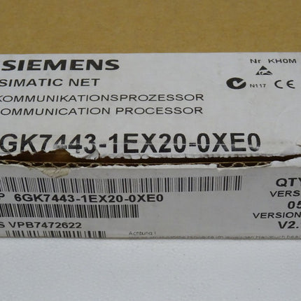 Siemens 6GK443-1EX20-0XE0 Kommunikationsprozessor CP 443-1 / 6GK7 443-1EX20-0XE0 NEU-OVP - Maranos.de