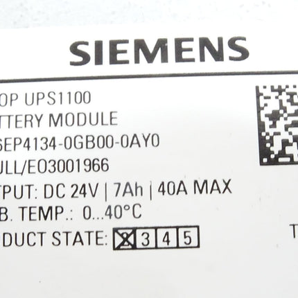 Siemens Sitop UPS1100 6EP4134-0GB00-0AY0 - Maranos.de