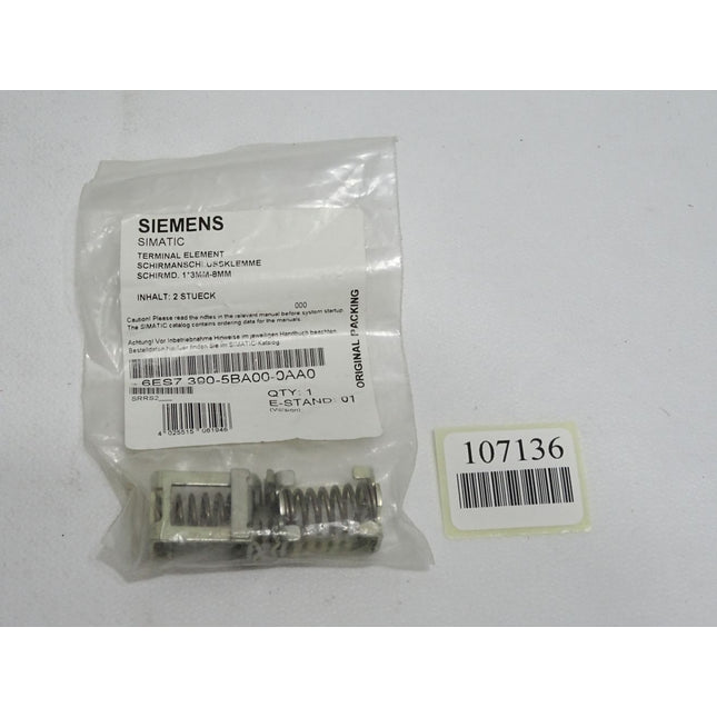 Siemens Terminal Element 6ES7390-5BA00-0AA0 6ES7 390-5BA00-0AA0 / Inhalt:2 Stück / Neu OVP - Maranos.de