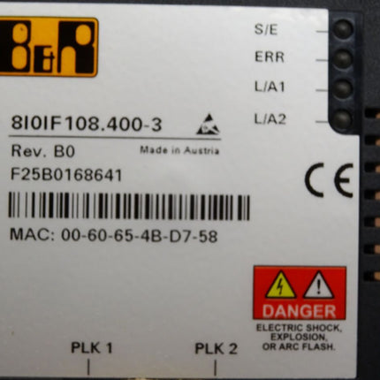 B&R 8I0IF108.400-3 Rev.B0 POWERLINK-Kommunikationskarte / Neu OVP - Maranos.de
