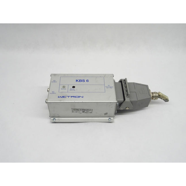 WETRON KBS6 54461 KBS-6 V1.3 2203/1303 VDE 0660 Kurvenblocksteuerung - Maranos.de