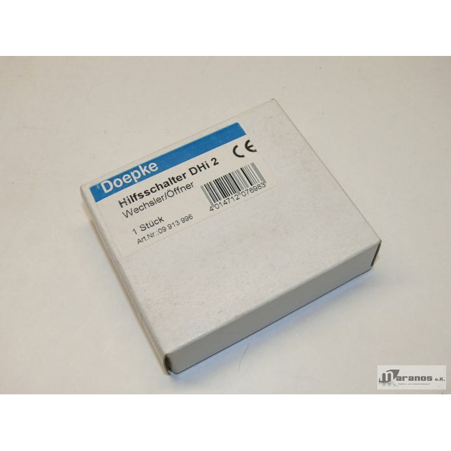 NEU-OVP Doepke DHi2 Hilfsschalter Wechsler/Öffner - Maranos.de